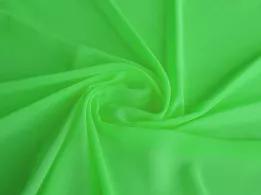 Шифон однотонный, салатовый неоновый - интернет-магазин tkani-atlas.com.ua