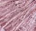 Пайетка на сетке ракушка, розовый - фото 1 - интернет-магазин tkani-atlas.com.ua