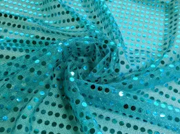Копійка, блакитна бірюза - інтернет-магазин tkani-atlas.com.ua