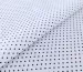 Стрейч поплин принт горошки 2 мм, черный на белом - фото 1 - интернет-магазин tkani-atlas.com.ua