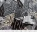 Софт принт геометрична абстракція, темно-сірий - фото 5 - інтернет-магазин tkani-atlas.com.ua