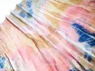 Юбка крэш шифон цветочная акварель, розовый - интернет-магазин tkani-atlas.com.ua