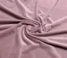 Оксамит на трикотажі плюш, рожева пудра - фото 1 - інтернет-магазин tkani-atlas.com.ua