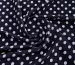 Креп Шері горох 10 мм, темно-синій - фото 1 - інтернет-магазин tkani-atlas.com.ua