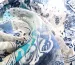 Шифон Бальпо микс орнаментов, серо-бирюзовый - фото 2 - интернет-магазин tkani-atlas.com.ua