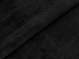 Искусственный эко мех, черный - интернет-магазин tkani-atlas.com.ua