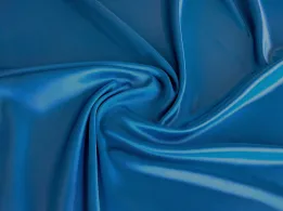 Атлас тонкий, темно-блакитний - інтернет-магазин tkani-atlas.com.ua