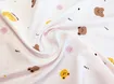 Креш софт ведмедики з квіточками, ніжно-рожевий - інтернет-магазин tkani-atlas.com.ua