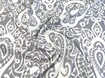 Штапель шовковистий орнамент, світло-сірий - інтернет-магазин tkani-atlas.com.ua