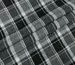 Коттон рубашечный клетка 75 мм, черный на сером - фото 1 - интернет-магазин tkani-atlas.com.ua