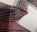 Костюмка коттон крупная клетка, бордовый с бежевым - фото 3 - интернет-магазин tkani-atlas.com.ua