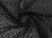 Пайетка Зара свернутые трубочки, черный (отрез 1,2 м) - интернет-магазин tkani-atlas.com.ua
