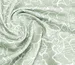 Штапель Бельмондо цветочные силуэты, оливковый - фото 2 - интернет-магазин tkani-atlas.com.ua