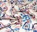 Шовк Армані акварельний сад, бузково-синій - фото 1 - інтернет-магазин tkani-atlas.com.ua